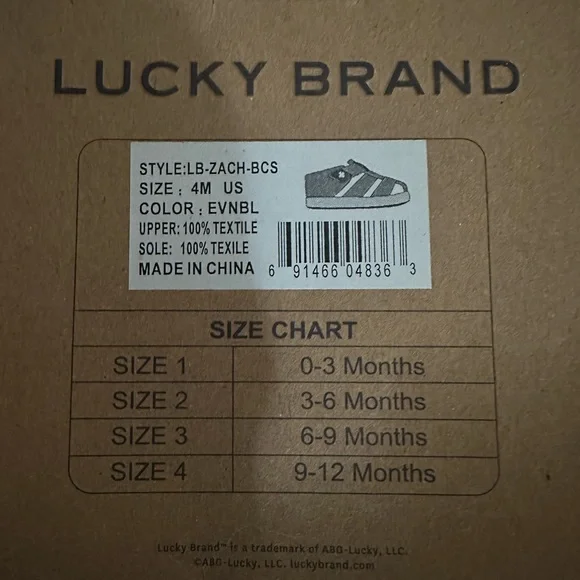Lucky brand infant crib shoes - Picture 5 of 5